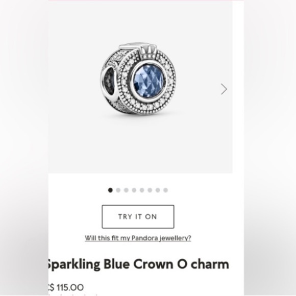 💙SPARKLING BLUE CROWN AND STAR AND CRESCENT MOON CHARMS💙SPECIAL OFFER BELOW💙 - Picture 2 of 6